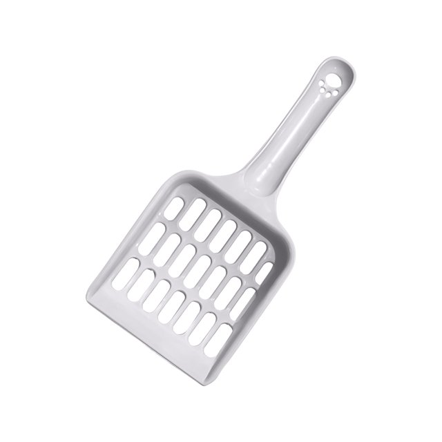 Multi Functional Litter Shovel Pet Shovel Multi-Color Excrement Shovel Cleaning Tool. A durable plastic cat litter scoop with a slotted design for efficient waste removal. Features an ergonomic, non-slip handle for comfortable use. Suitable for all litter box sizes and ideal for pet cleaning tasks.