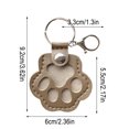 thumbnail image 5 of Dog Storage Keychain Cute Leather Paw Keychain Pet Hair Keepsake Keyring Unique Memorial Collection Keychain Pet Memorial Gifts For Bag Purse Paw Key, 5 of 5