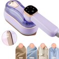 thumbnail image 2 of Mini Steam Iron for Clothes, Biupky Travel Steamer Clothes, 180 Rotating Portable Iron, Micro Steam Mini Handheld Compact Hand Held Steamers for Home, Dorm & Business Trip, 2 of 8
