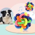 thumbnail image 4 of mmirethe 3pcs Dog Toy Bite-Resistant Rubber Training Chewing Ball Gifts For Dogs Strong Tooth Toy For Dogs As Shown 1Set, 4 of 6