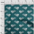 thumbnail image 1 of oneOone Cotton Cambric Fabric Fish Block Print Fabric By The Yard 56 Inch Wide, 1 of 4