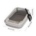 thumbnail image 3 of Cagogo under $5 High Sided Litter Box, Extra Large Cat Litter Box with High Sides, Enclosed Privacy Hood Litter Tray, Anti Tracking Anti Splash, Easy Clean Includes Scoop, Big Cats, 3 of 6