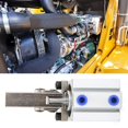 thumbnail image 3 of FLAMEEN Clamp Arm Lever Pneumatic Cylinder, Air Cylinder, High For Industry Use Home Use, 3 of 8