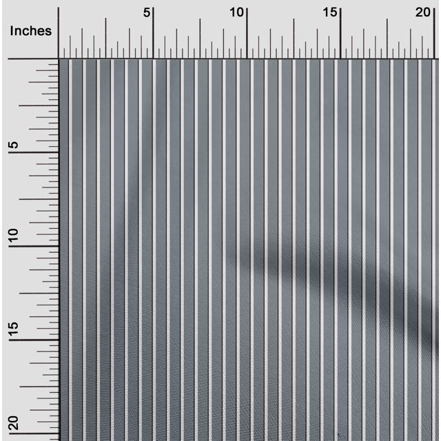 oneOone Tissu Flex en Coton Tissu à Imprimé à Rayures Verticales BTY 40 Pouces de Large