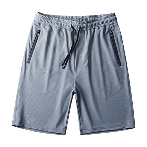 TopLLC Mens Shorts, Men shorts Shorts Men Ice Silk Fitness Running Stretch Yoga Pant Soft Men's Cotton Yoga Sweatpants