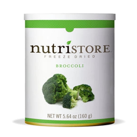 Brocoli lyophilisé - boîte de conserve no. 10 Nutristore