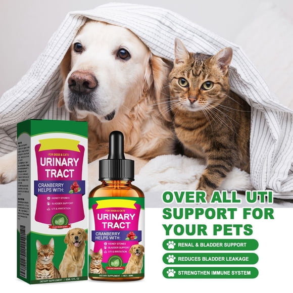 LINMOUA Pet Care Drops To Ease Pain And Discomfort In Cats And Dogs, General Pet Care Solution 180ml