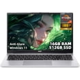 thumbnail image 1 of Remis à Neuf (Bon) Acer Aspire Lite Portable 15,6 Po FHD (AMD Ryzen 7 5700U, 8 Go de RAM, SSD 512 Go, Windows 11) - Argent (AL15-41P-R4NV), 1 of 4