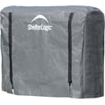 thumbnail image 4 of ShelterLogic 4 x 4 ft Grey Firewood Rack Full Length Cover, 4 of 5