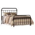 thumbnail image 4 of Pemberly Row Farmhouse Queen Metal Spindle Panel Bed in Dark Bronze, 4 of 4