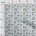 thumbnail image 2 of oneOone Polyester Lycra Sky Blue Fabric English Breakfast Sewing Craft Projects Fabric Prints By Yard 56 Inch Wide, 2 of 5