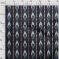 thumbnail image 2 of oneOone Silk Tabby Fabric Stripe & Geometric Ikat Printed Craft Fabric BTY 42 Inch Wide, 2 of 4