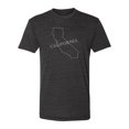 thumbnail image 1 of Gravity Trading Mens California State USA-Made Triblend Tee - Black - Large, 1 of 1