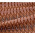 thumbnail image 4 of oneOone Cotton Jersey Rust Brown Fabric Argyle Check Sewing Craft Projects Fabric Prints By Yard 58 Inch Wide, 4 of 4