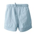 thumbnail image 4 of Womens Plus Size Shorts Tie Dye Boho Ruffle Short Pant Slacks Elastic Waisted Summer Vacation Wide Leg Pants Short, 4 of 4