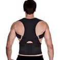 thumbnail image 1 of Belt Men Women Elastic Adjustable Shoulder Brace Waist Belt Back Support Posture Corrector, 1 of 8
