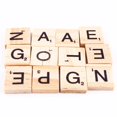 thumbnail image 2 of Wooden Numbers Puzzle, Grain Slick Finish. Wooden Numbers Pendants Alphabet Wooden Puzzle Puzzle Tiles Alphabet Black  For Spelling For Educational Game, 2 of 7