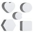 thumbnail image 2 of GUOOL 40 Pieces Sublimation Coaster Blanks Heat Transfer Blank Cup Mat Soft for Drinks, 2 of 9