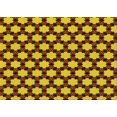 thumbnail image 1 of Ahgly Company Tapis Rectangulaire Lavable en Machine Intérieur Transitionnel Jaune Profond, 3 Pieds x 5 Pieds, 1 of 7