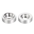 thumbnail image 4 of Unique Bargains Self -Clinching Nuts,#10-32x0.12-Inch Stainless Steel Rivet Nut Round Head Steel Metal Sheet Mounting Fastener 50pcs, 4 of 5