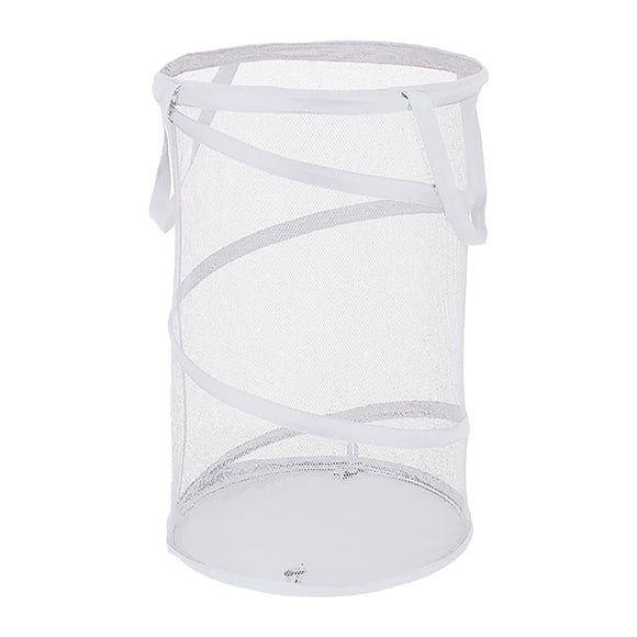 WMQPNNS New Trending Mesh Laundry Basket Foldable Portable Laundry Basket Foldable Laundry Basket Large Size Laundry Basket with Lid Todays Deals Clearance Sale