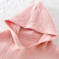 thumbnail image 4 of TIMIFIS Robe de Nuit Confortable pour Filles Haut de Pyjama Chemise de Nuit Col Ras du Cou Confortable Couleur Unie Décontractée Manches Longues Vêtement de Nuit Léger pour Dormir Tenue de Nuit Stylée pour Enfants, pour 4-12 Ans, 4 of 5