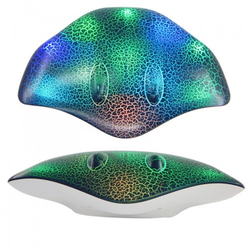 Toytexx Devil Ray Touch Sensor Switch Wireless Bluetooth Speaker with Flashing LED Light-Blue