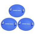 thumbnail image 1 of Slippery Racer Downhill Pro Adults and Kids Saucer Disc Snow Sled (3 Pack), 1 of 5