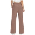 thumbnail image 3 of NECHOLOGY Women's Wide Leg Athletic Capris with Pockets, Red, Size XL, 3 of 7