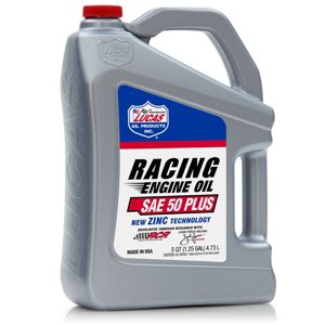 Lucas Oil Oil 10347 SAE 50 Plus; 5 Quart Jug; Single