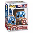 thumbnail image 2 of Funko POP Marvel: Pain D'Épice Captain America Vinyl Figure, 2 of 3