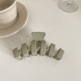 thumbnail image 4 of CSChome Pince à Cheveux en Plastique Croisée Pince à Cheveux Simple Couleur Unie Grande Queue de Cheval Pince à Cheveux Accessoires de Bain en Plastique, 4 of 6