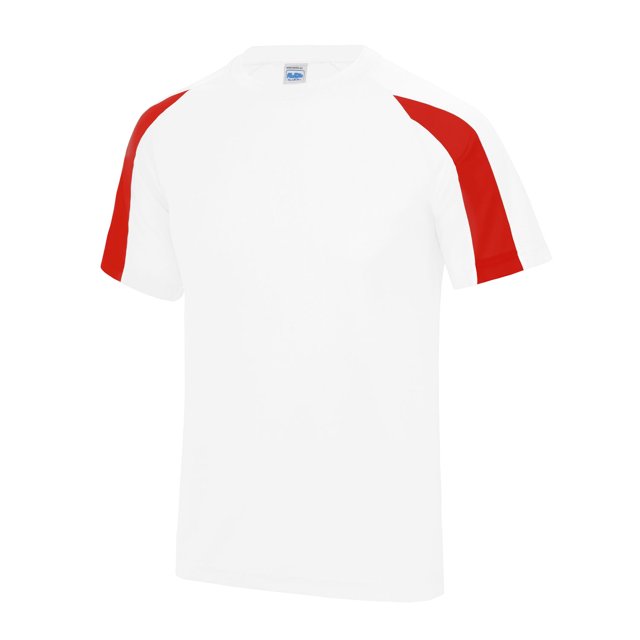 AWDis Just Cool T-Shirt de Sport pour Enfants Contraste Simple