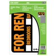 thumbnail image 1 of Hy-Ko Products KIT-604 8.5 x 12 in. For Rent Sign Pack of 3, 1 of 1