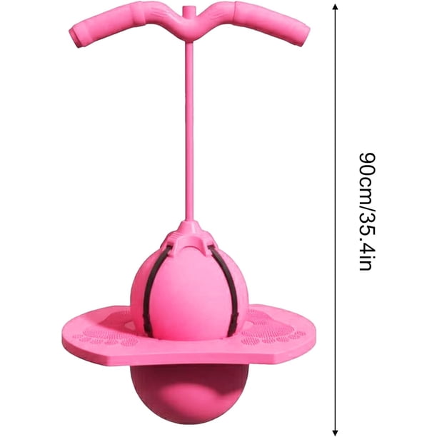 Ballon sauteur ludique – Pompe à poignée ergonomique, jeu actif dynamique, stimulation de la motricité corporelle, entraînement de coordination d' équilibre, loisirs énergétiques | Mouvement