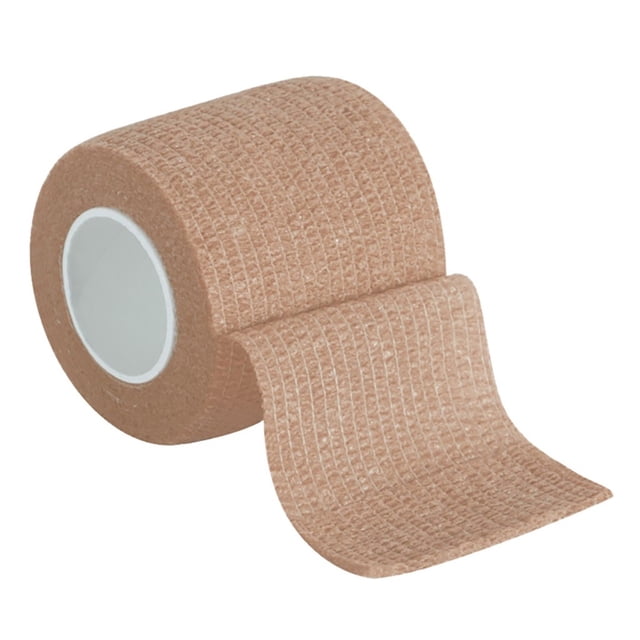 Czzoypi Muscle Tape, 2PC Elastic Therapeutic Kinesiology Tape, Sports Athletic Bandage for Muscle Support Recovery, Non-Restrictive Breathable Adhesive Backing for Full Range Motion, Khaki