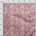 thumbnail image 3 of oneOone Cotton Poplin Pink Fabric Floral Sewing Craft Projects Fabric Prints By Yard 56 Inch Wide, 3 of 4
