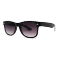thumbnail image 1 of Retro Horn Rim Bi-focal Reading Sunglasses [Bifocal] Black Smoke +3.0, 1 of 4