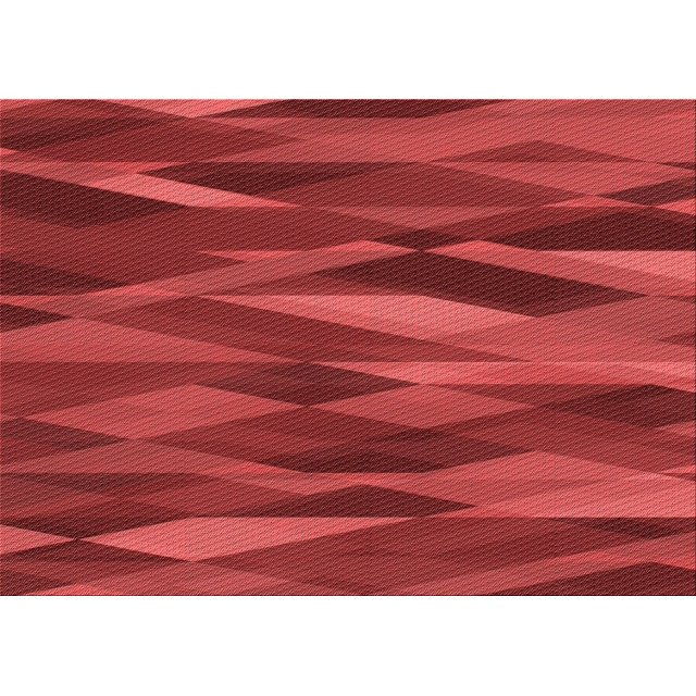 Ahgly Company Tapis Rectangulaire Lavable en Machine Intérieur Transitionnel Rouge Tomate, 8 Pieds x 10 Pieds