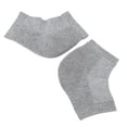 thumbnail image 2 of Heel Socks, Cracked Heel Socks Hypo Allergenic Natural Look  For Heels Gray, 2 of 8