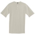 thumbnail image 1 of Chandail de Baseball à Deux Boutons 2TG Gris Argenté, 1 of 2
