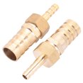 thumbnail image 3 of Brass Hose Barb, Brass Barb for Connecting Pipes Thread Hose Connector Thread Coupler Plug Connector, Barbed Hose Fittings, 3 of 7