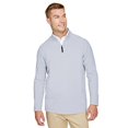 thumbnail image 1 of Men's CrownLux Performance ClubhouseMicro-Stripe Quarter-Zip - NAVY - L, 1 of 3