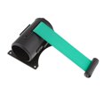 thumbnail image 3 of kurtrusly 3Meter Retractable Belt Queue Crowd Control Barrier Wall Mount Space Saving Green, 3 of 9