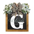 thumbnail image 1 of Matoen Last Name Year Round Front Door Wreath Decorative Hanging Plaques In Front Of The Door, 1 of 1