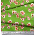 thumbnail image 3 of Soimoi Tissu Poly Georgette Imprimé Floral Fleur 1 Yard 42 Pouces de Large, 3 of 5