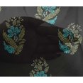 thumbnail image 4 of oneOone Viscose Chiffon Fabric Leaves & Floral Block Print Fabric By The Yard 42 Inch Wide, 4 of 6