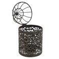 thumbnail image 2 of Iron Candle Holder, Strong Sturdy Vintage Candle Holder Rustproof Exquisite With Metal Bottom Cup For Wedding B, 2 of 8