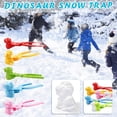 thumbnail image 3 of Cartoon Dinosaur Snowball Maker Clip Tool Kids Toy For Winter Outdoor Sports, 3 of 4