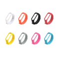 thumbnail image 3 of VONKY Bracelet de Remplacement Bracelet de Poignet Flexible Bande Ronde Bracelet de Poignet Intelligent Résistant à l'Usure Bracelet de Montre Bracelet de Sport Remplacement pour Mi 3 Sarcelle, 3 of 8